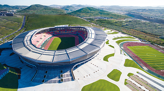 大连普湾新区体育场(图1) 大连普湾新区体育场(图1)